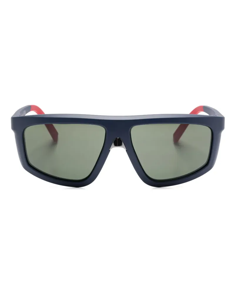 Vuarnet Sonnenbrille mit eckigem Gestell - Blau Blau