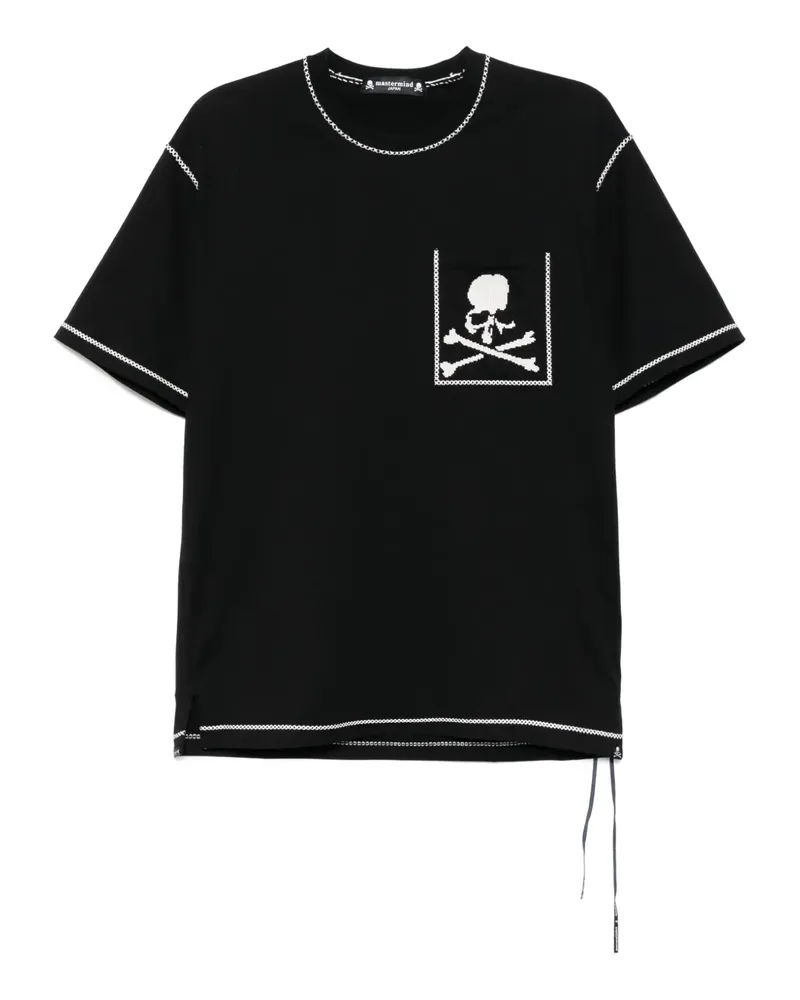 Mastermind Japan Skull T-Shirt - Schwarz Schwarz