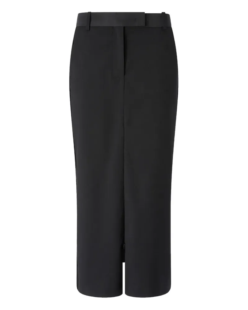 Pinko Midirock mit hohem Bund - Schwarz Schwarz
