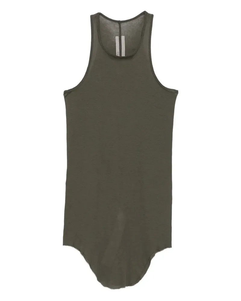Rick Owens Tanktop mit ungesäumten Kanten - Grau Grau