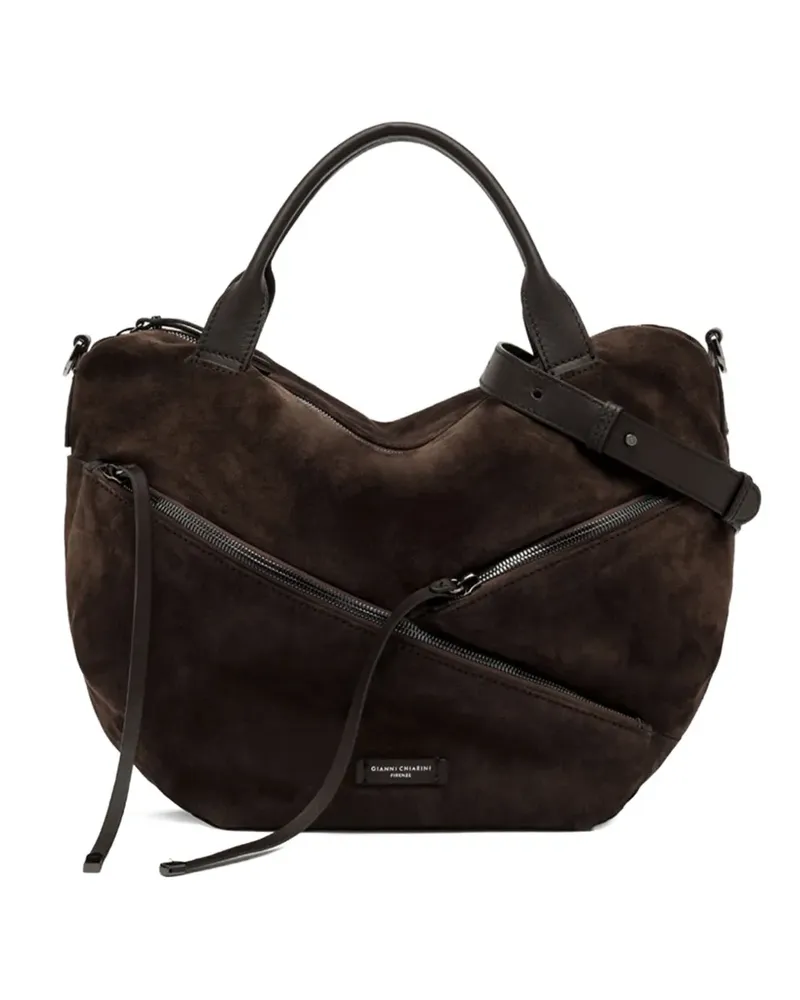 Gianni Chiarini Shania Tote Bag aus Wildleder - Braun Braun
