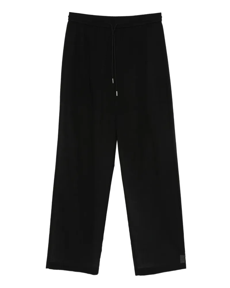 Theory Hose mit Kordelzug - Schwarz Schwarz