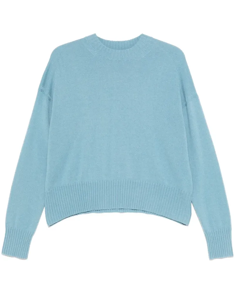 Eric Bompard Pullover mit Rundhalsausschnitt - Blau Blau