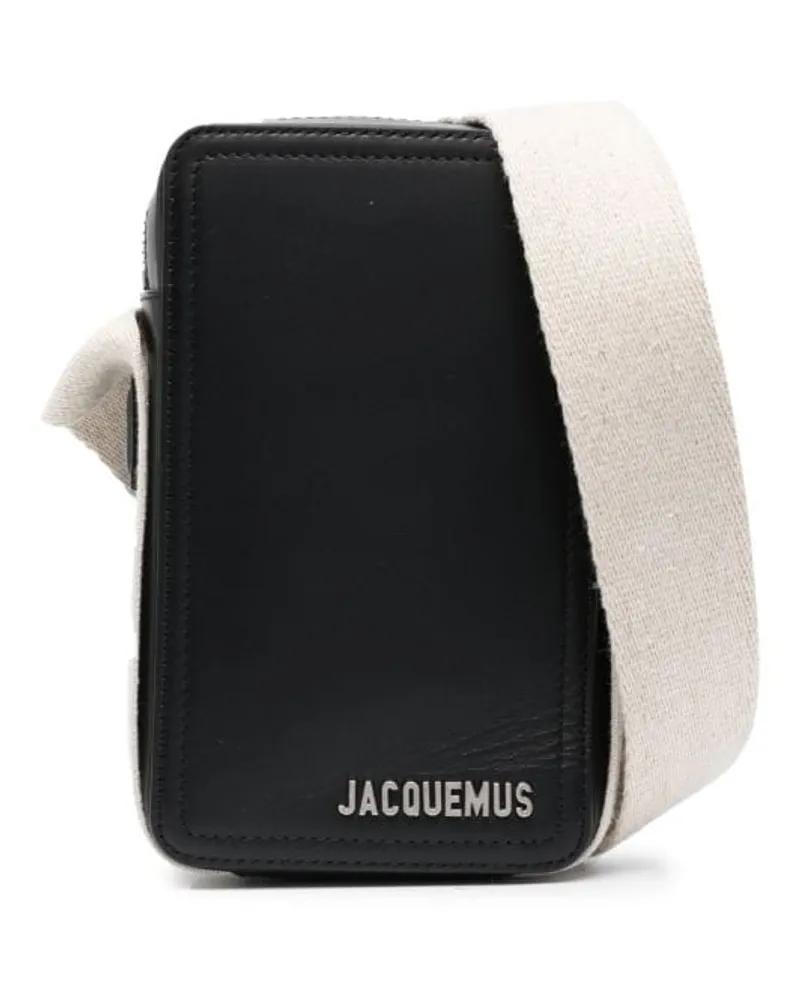Jacquemus Le Cuerda Vertical Kuriertasche - Schwarz Schwarz