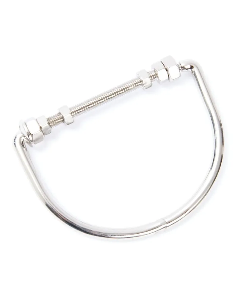 Maison Margiela Armreif mit Schrauben-Motiv - Silber Silber