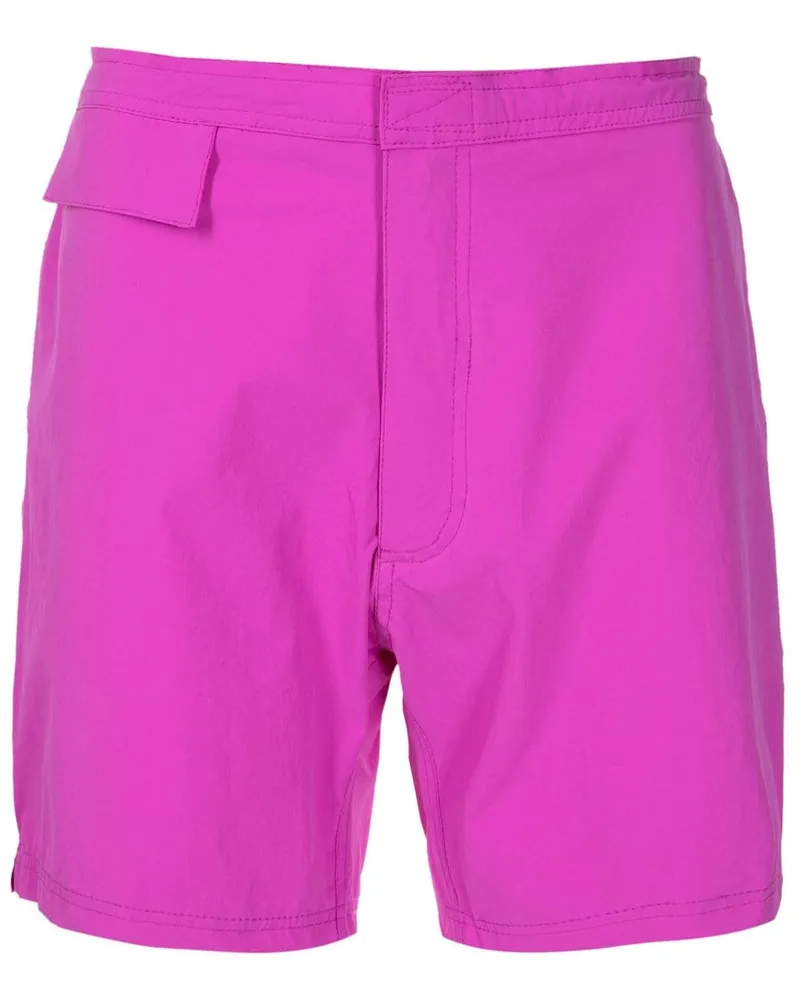 Amir Slama Klassische Badeshorts - Rosa Rosa
