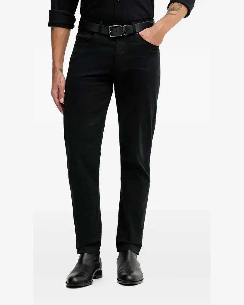 HUGO BOSS five-pocket trousers - Schwarz Schwarz