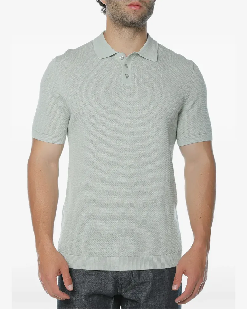Drykorn Strukturiertes Triton Poloshirt - Grau Grau