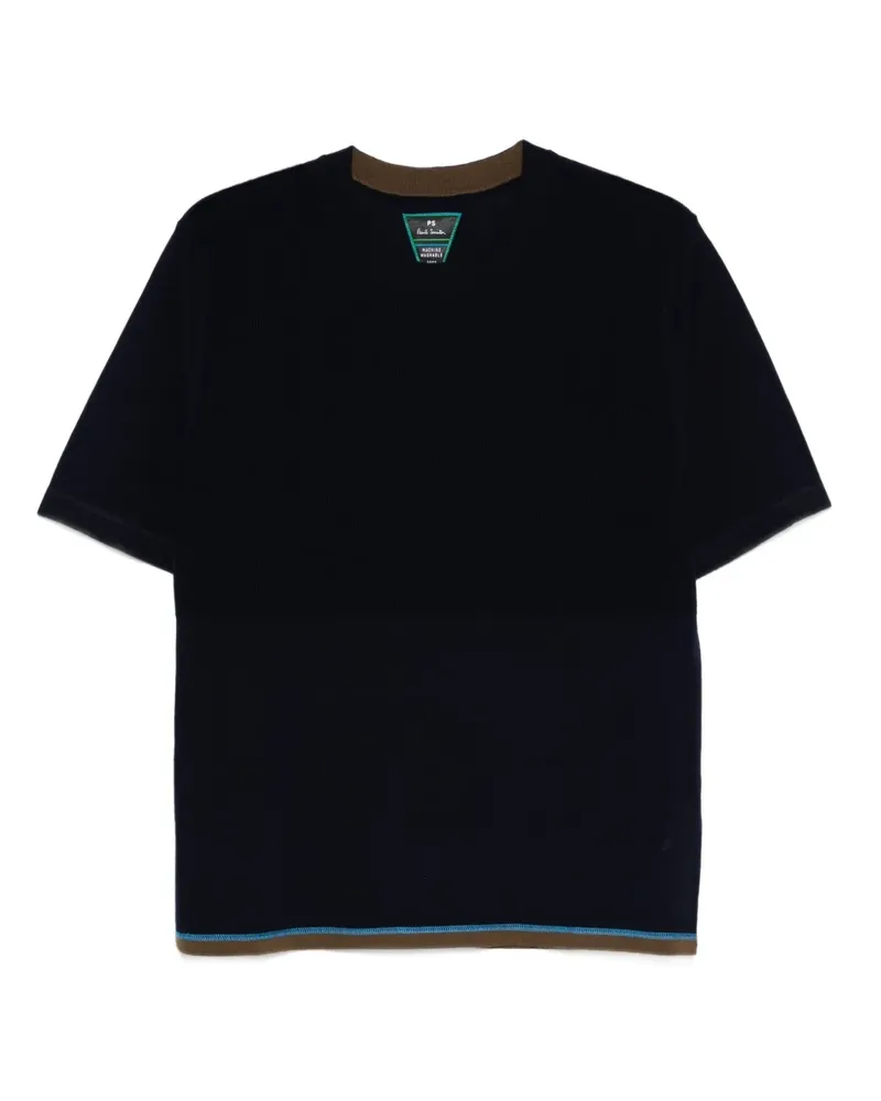 Paul Smith Kurzärmeliger Pullover - Blau Blau
