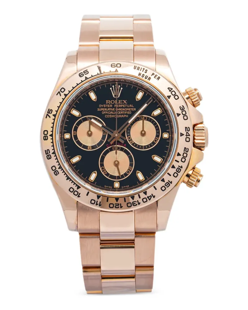 Rolex Cosmograph Daytona Armbanduhr 40mm - Schwarz Schwarz