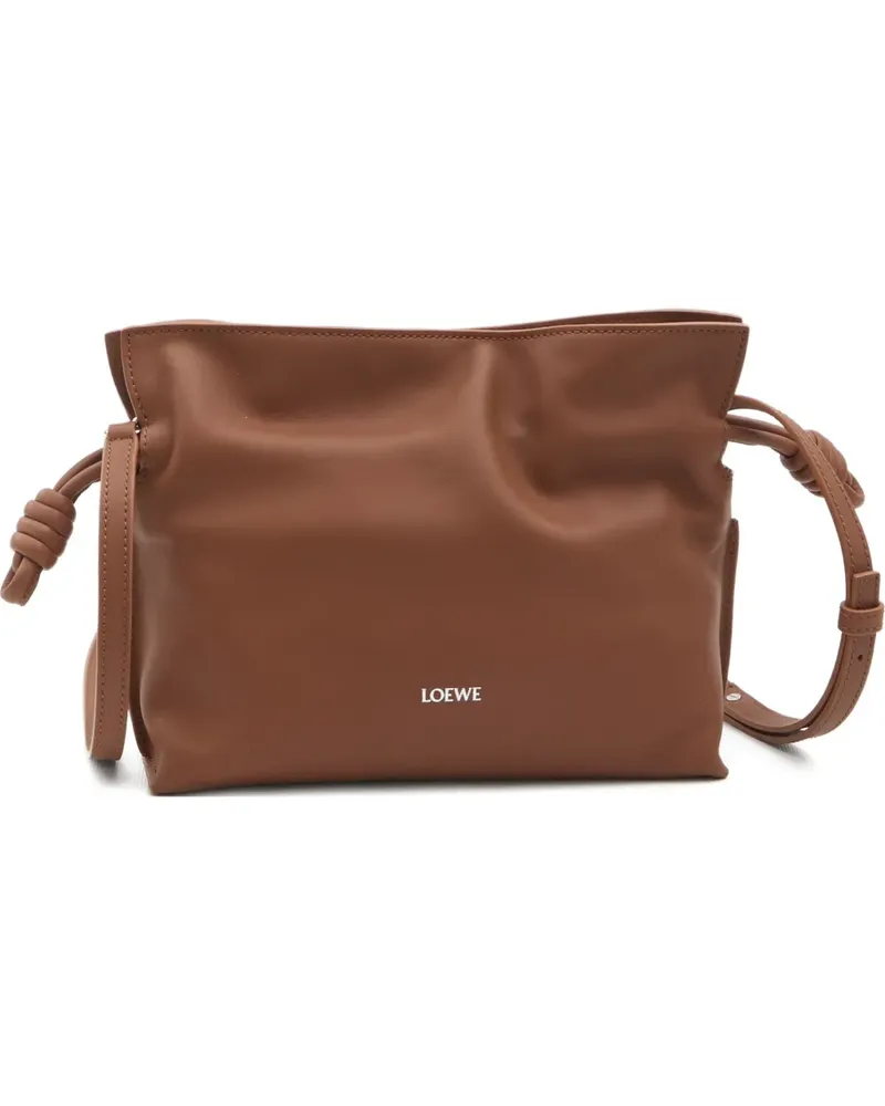 Loewe mini Flamenco clutch bag - Braun Braun