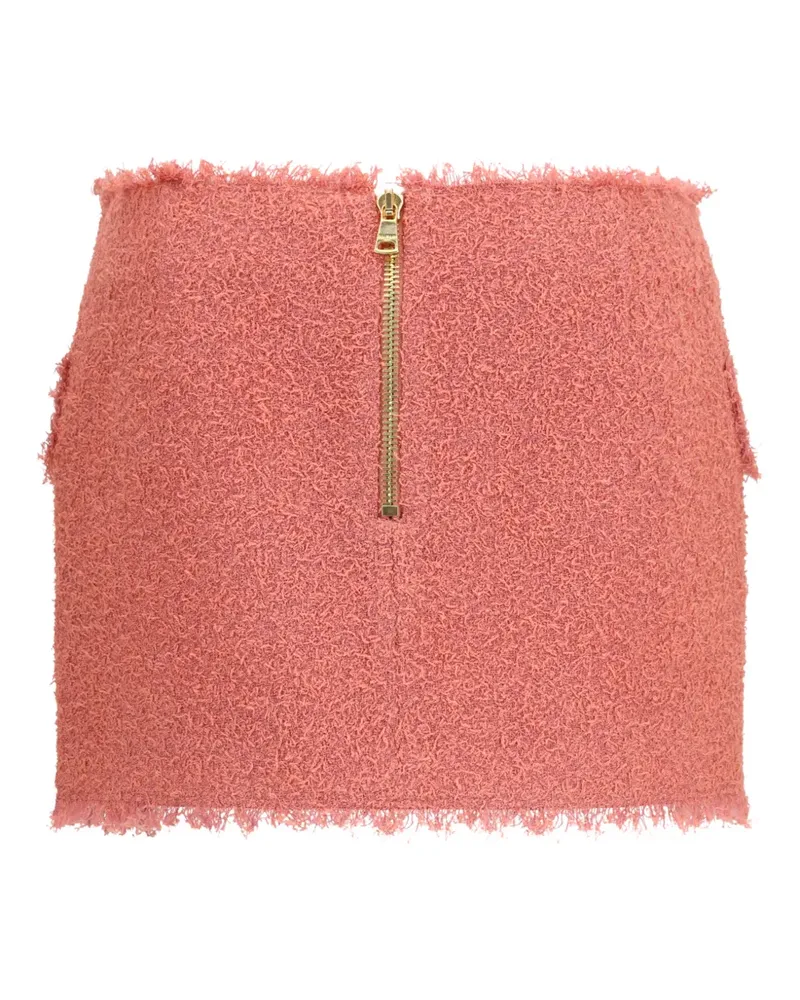 Balmain tweed mini skirt - Rosa Rosa