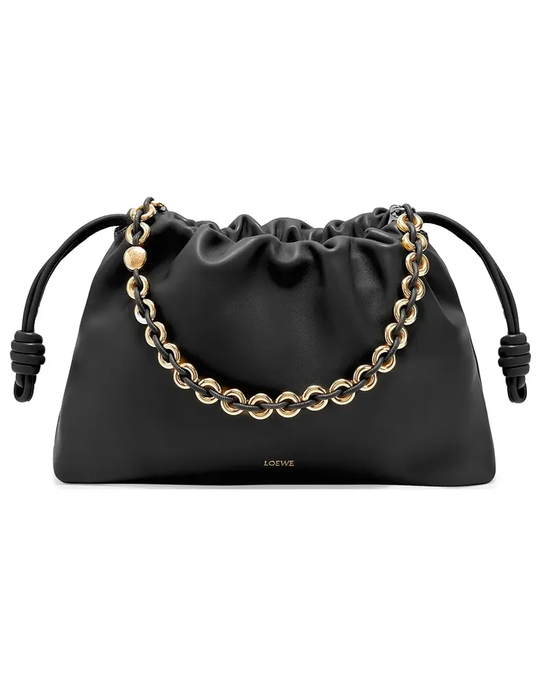 Loewe Große Flamenco Handtasche - Schwarz Schwarz