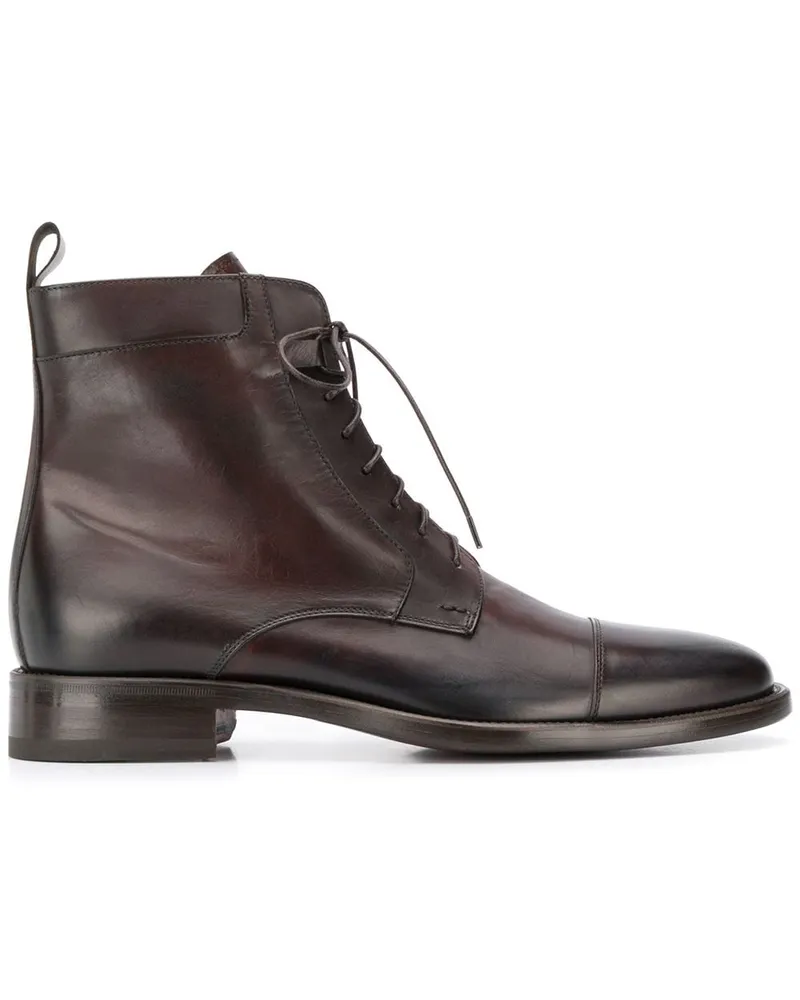 Scarosso Klassische Schnürstiefel - Braun Braun