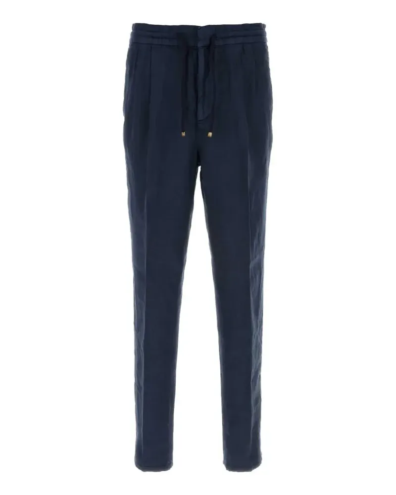Brunello Cucinelli drawstring trousers - Blau Blau