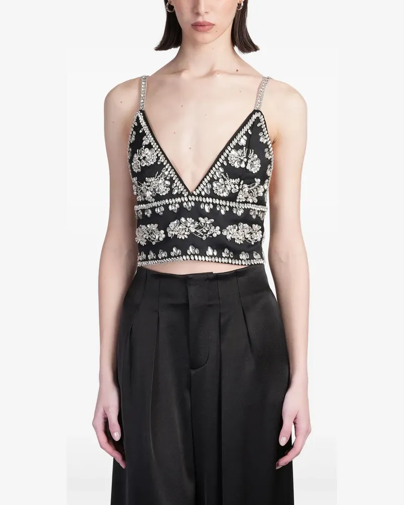 Alice + Olivia Carli Oberteil - Schwarz Schwarz