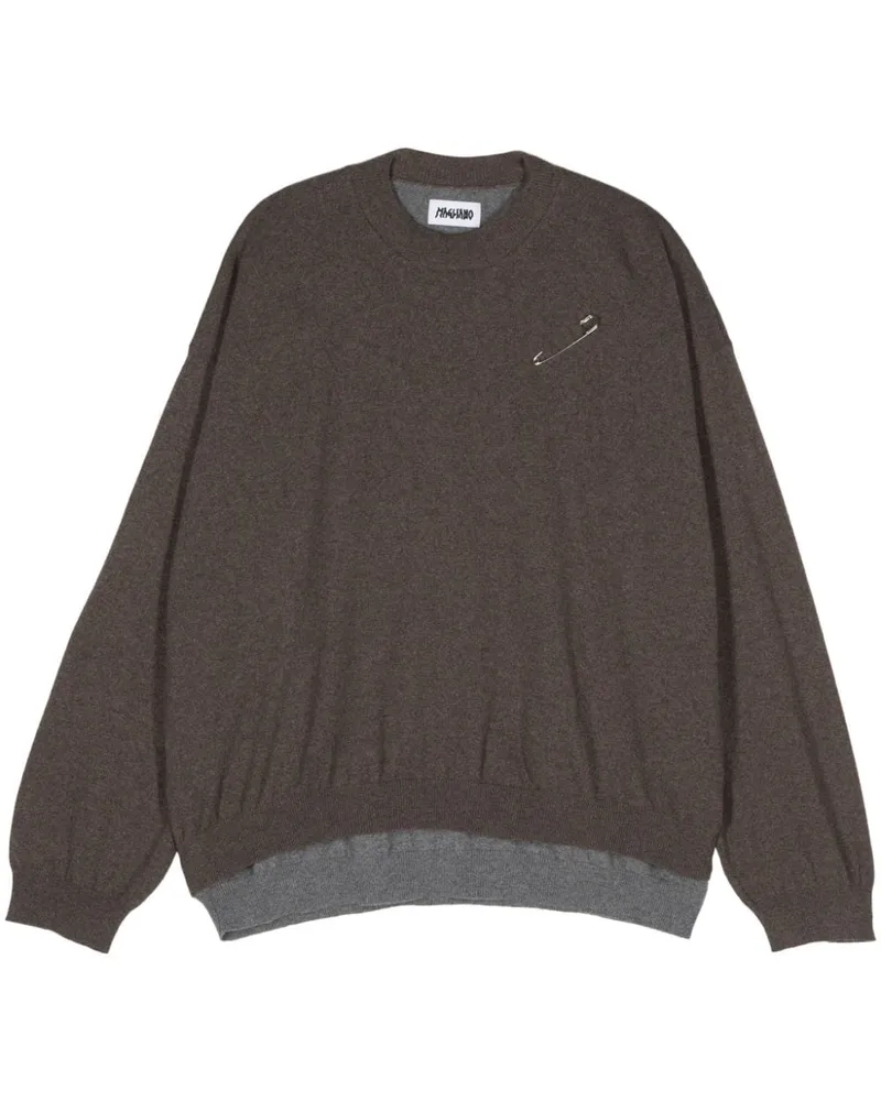 Magliano Pullover im Distressed-Look Grau