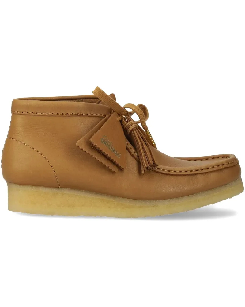 Clarks Wallabee Schnürstiefel - Braun Braun