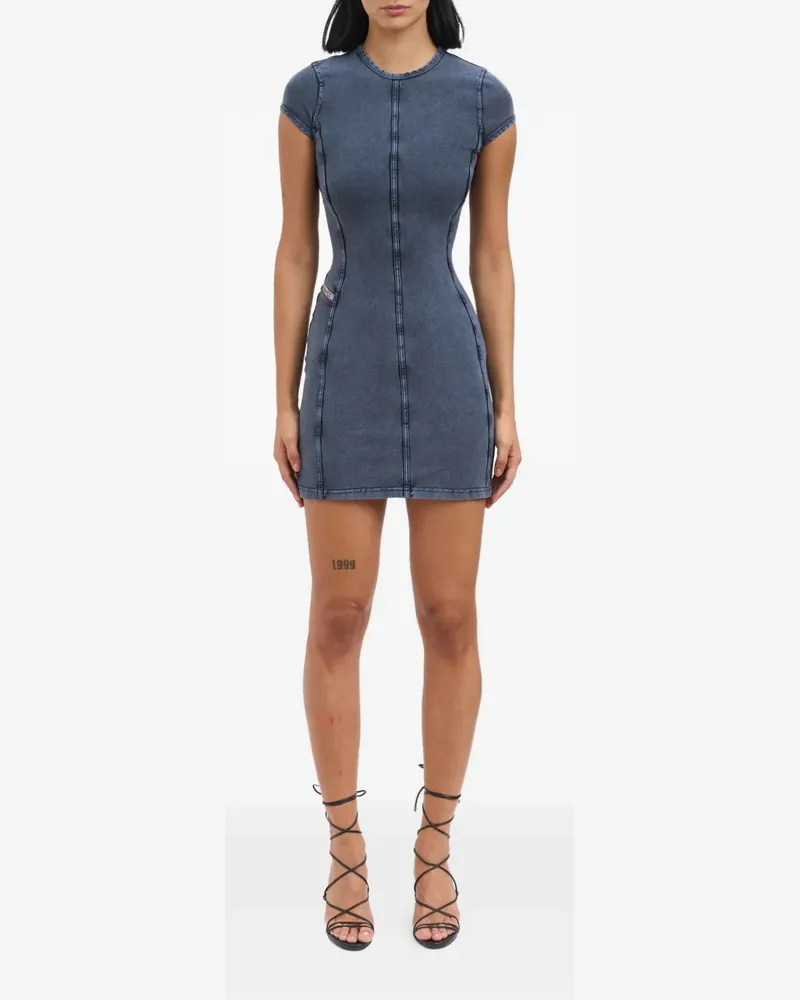 Diesel D-Cupsleeves short-sleeve mini dress - Blau Blau