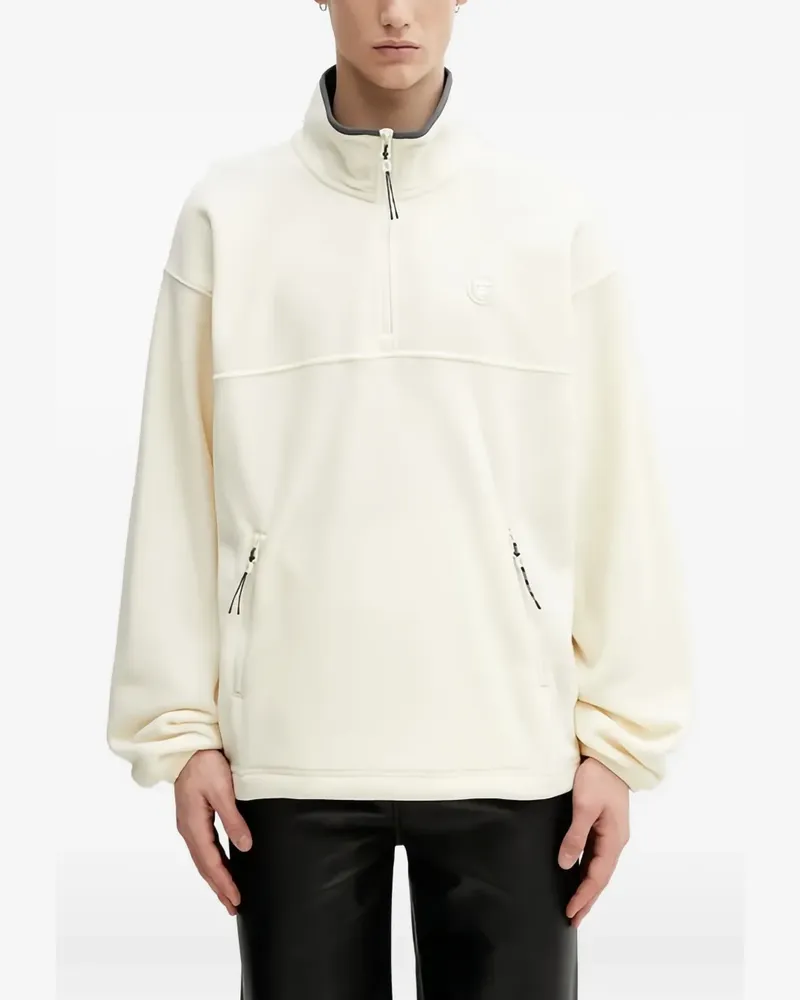 BAPE half-zip sweatshirt - Nude Nude