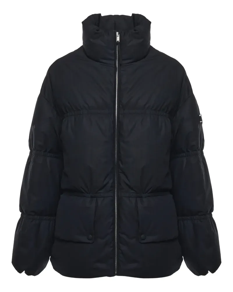 Moncler x Jil Sander logo-detail quilted jacket - Schwarz Schwarz