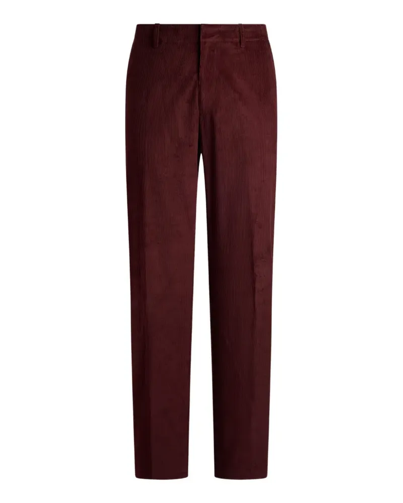 Etro stretch-cotton corduroy trousers - Rot Rot