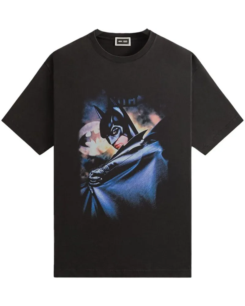 KITH x Batman Forever Hero T-Shirt Schwarz