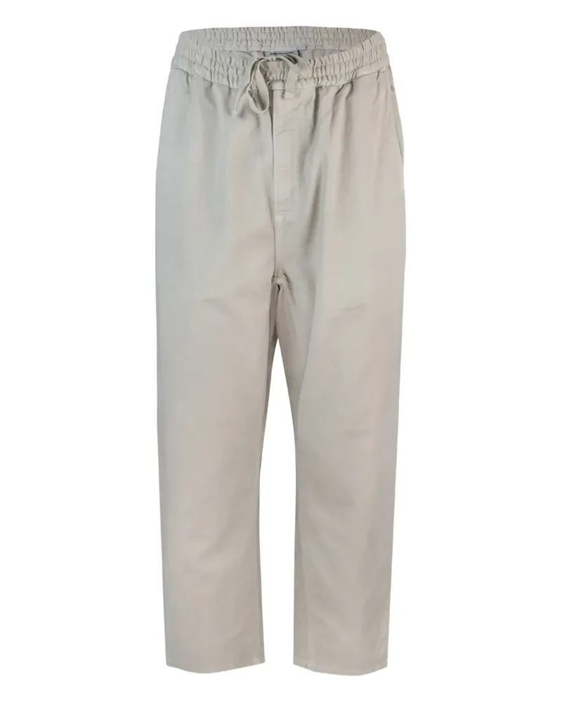Carhartt WIP Flint Twill-Hose mit Stretchbund - Nude Nude