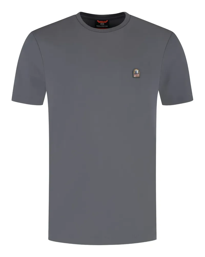 Parajumpers logo-patch T-shirt - Grau Grau