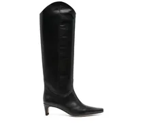 Western Wally Stiefel 55mm - Schwarz