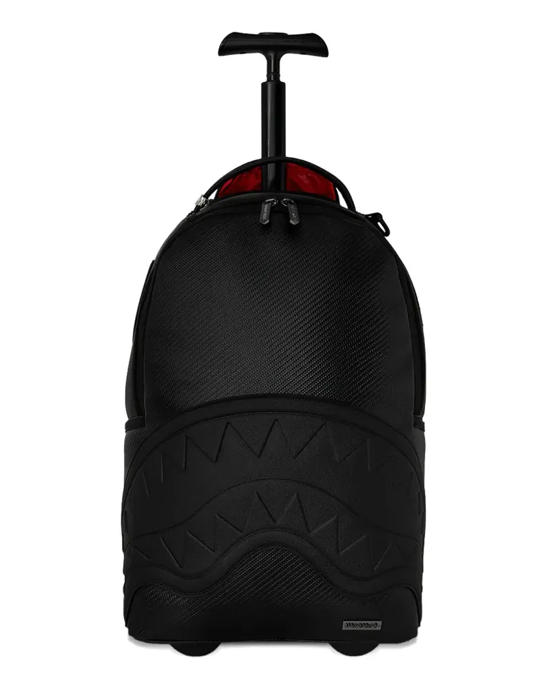 Sprayground logo-patch backpack - Schwarz Schwarz