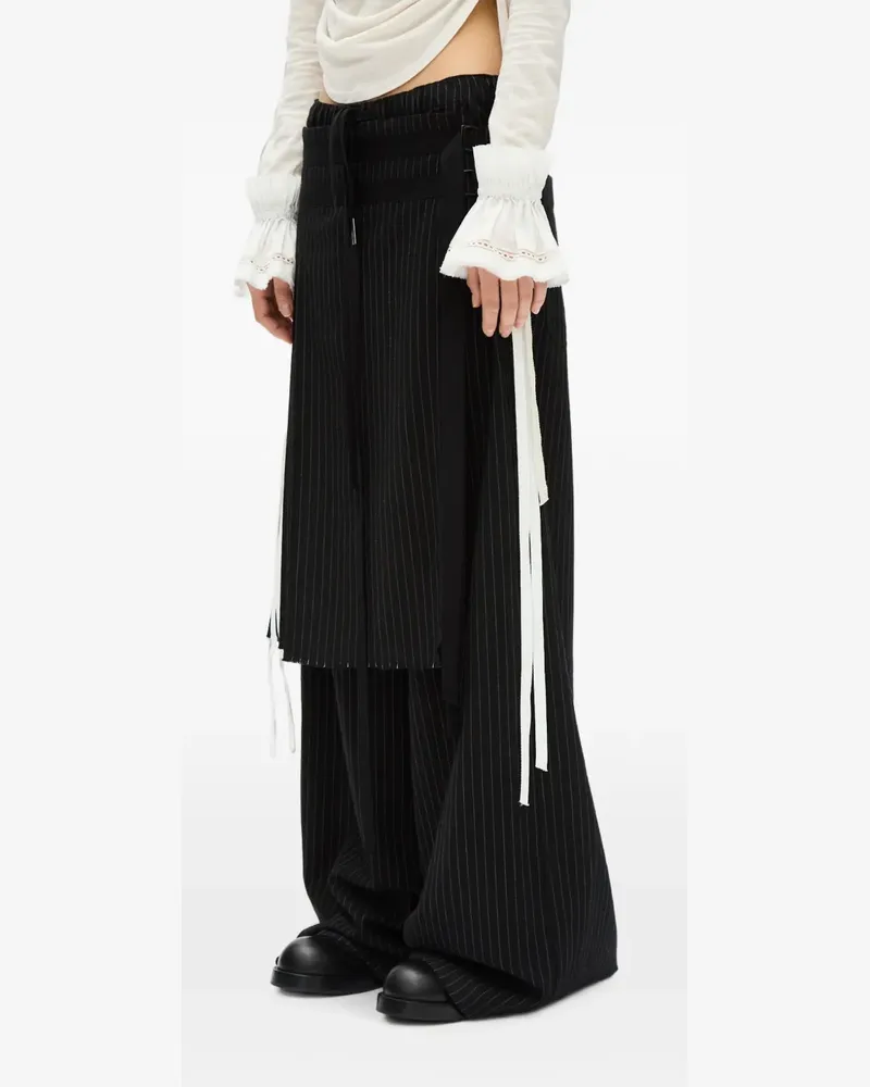 Ann Demeulemeester Suna ruffled cuffs - Weiß Weiß