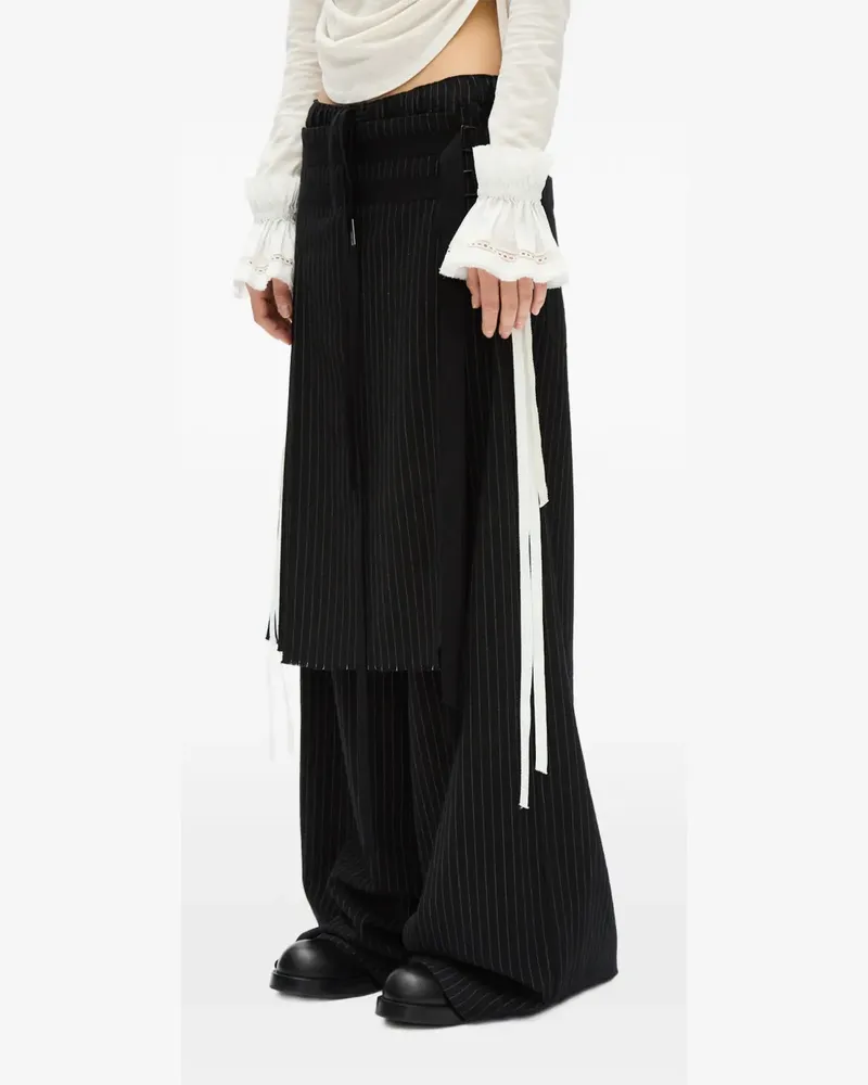 Ann Demeulemeester Gerüschte Suna Bündchen - Weiß Weiß