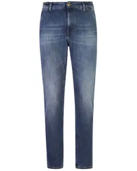 PT TORINO Halbhohe Slim-Fit-Jeans Blau