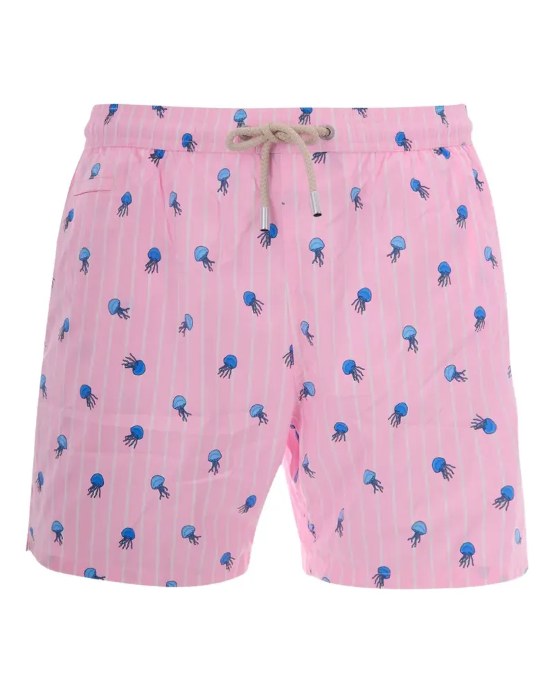 MC2 Saint Barth Comfort Light Crab Bubble Costume swim shorts - Rosa Rosa