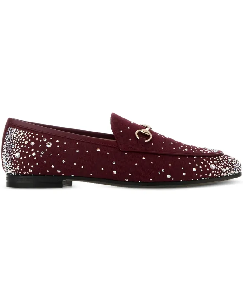 Gucci Jordaan GG loafers - Rot Rot
