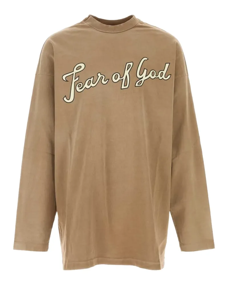 Fear of God FG 9 long-sleeved T-shirt - Braun Braun