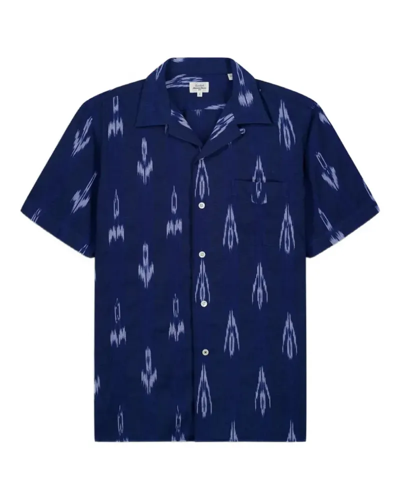 Hartford Palmito printed-pattern shirt - Blau Blau