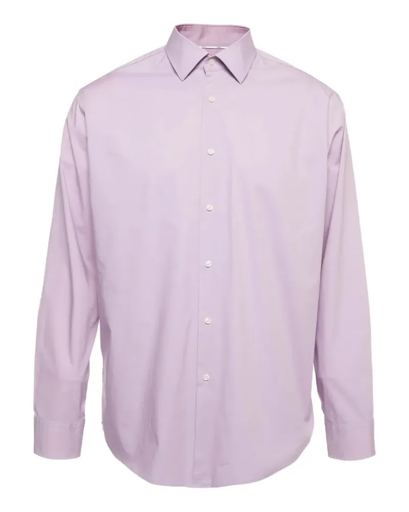 HUGO BOSS regular-fit button-up shirt - Violett Violett
