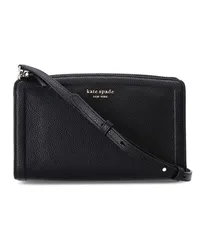 Kate Spade Umhängetasche aus Leder Schwarz