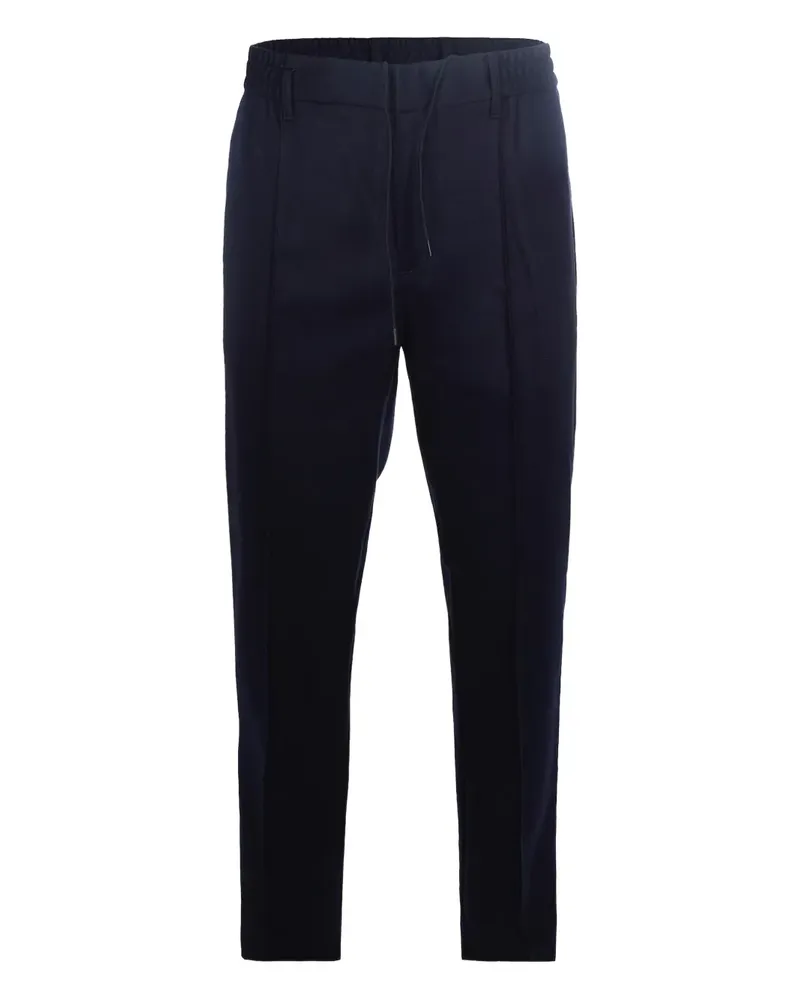Emporio Armani Hose mit Bundfalten - Blau Blau
