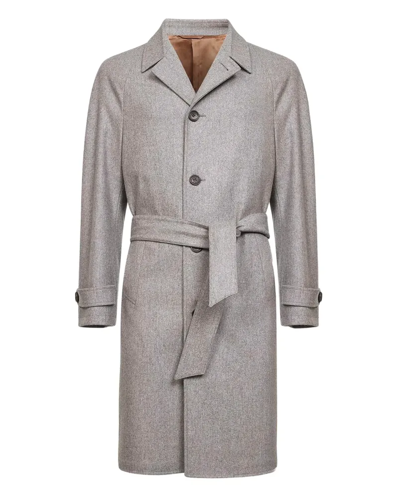 D4.0 Mantel mit Gürtel - Nude Nude