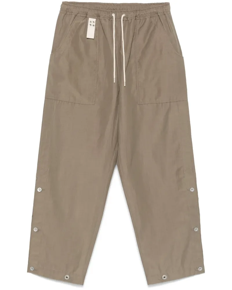 Comme des Garçons Hose mit Kordelzug - Braun Braun