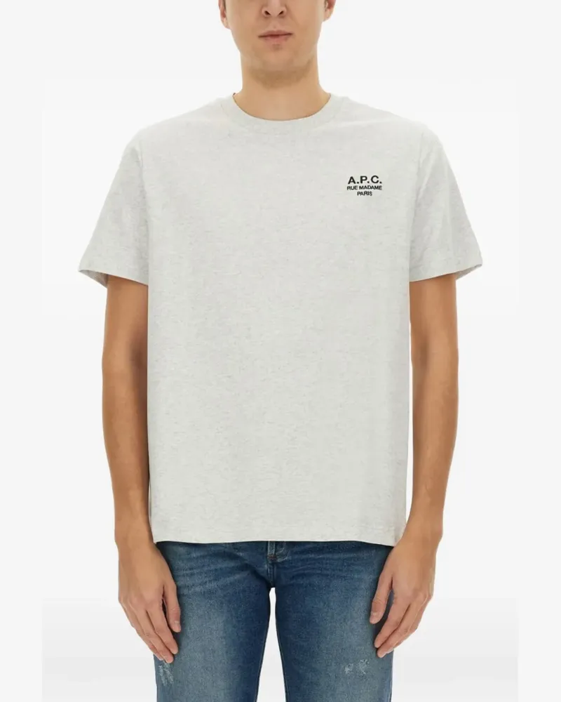 A.P.C. Rue Madame T-Shirt - Grau Grau