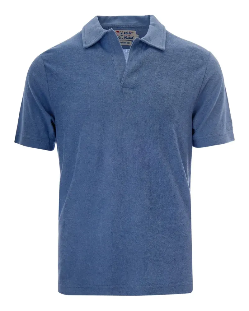 MC2 Saint Barth Jeremy buttonless T-shirt - Blau Blau