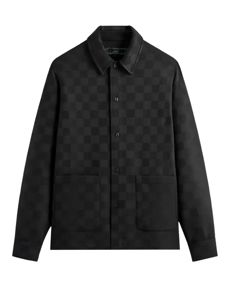 KITH collared shirt jacket - Schwarz Schwarz