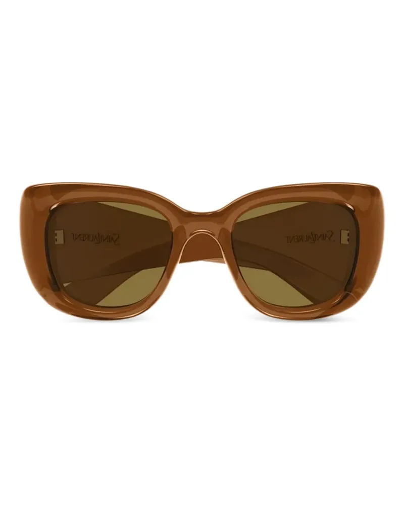 Saint Laurent SL 903 Howl cat-eye frame sunglasses - Braun Braun