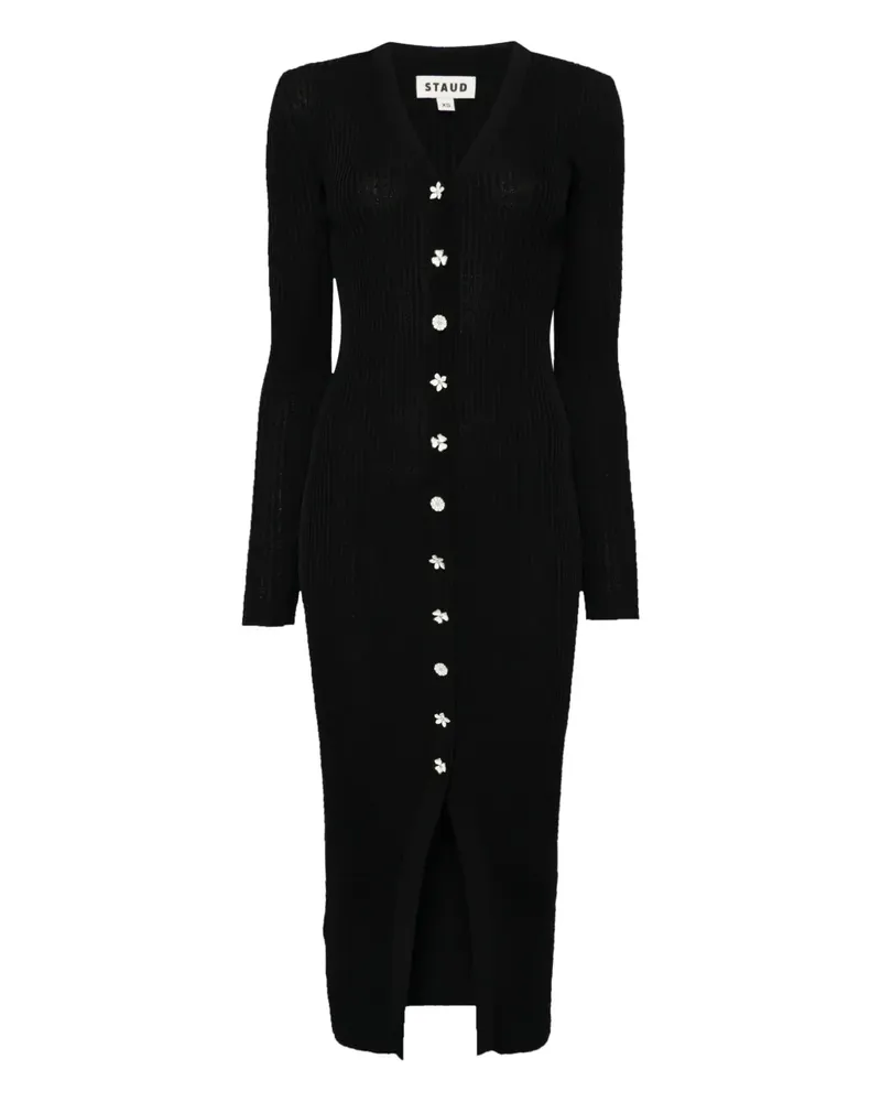 STAUD Shoko Pulloverkleid - Schwarz Schwarz