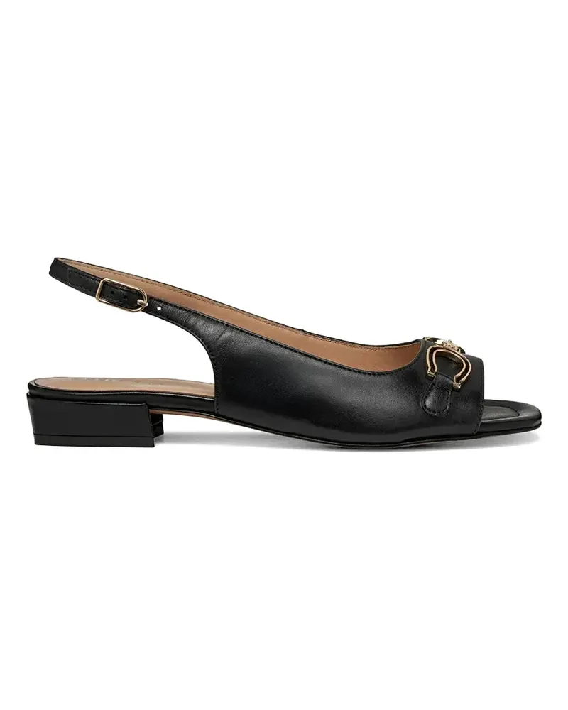 Geox 15 New Eraklia horsebit slingback sandals - Schwarz Schwarz
