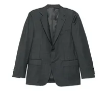 Karierter Anzug - Grau